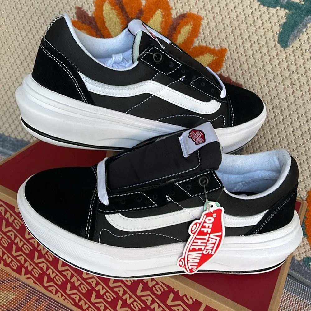 Vans WMNS Oid Skool Over Black/White VN0A7Q5EBA2 Sneakers Platforms